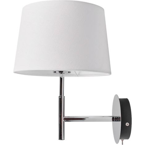 Wandleuchte, Wandlampe Innen "Dorothea" aus Textil für Wohnzimmer & Esszimmer von Lucande (1/5)