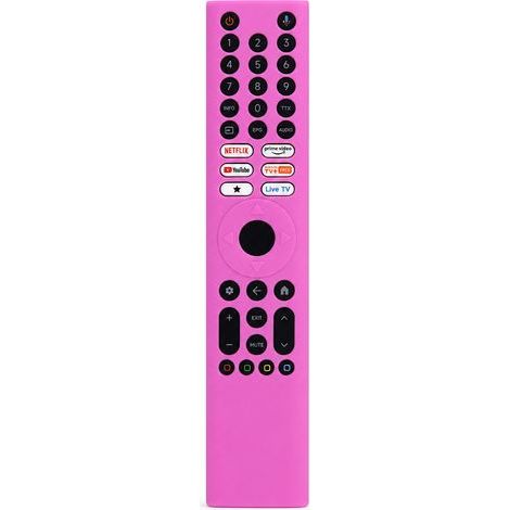 Housse en Silicone Rose pour Télécommande TV Compatible avec Xiaomi XMRM-P3, Protection Antipoussière et Chocs (1/5)