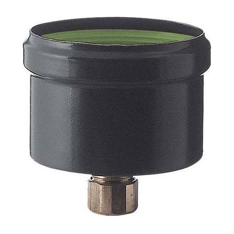 TAPPO + SCARICO CONDENSA PELLET NERO OPACO SAVE