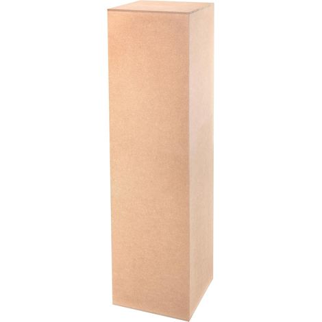 colonne décorative en mdf 110 x 30 x 30 cm support de plante socle décoratif design moderne (1/5)