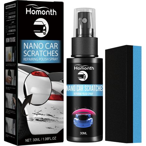 Spray De Revêtement Céramique 9H - Protection Hydrophobe - Pour Voitures Peinture Métal Plastique Caoutchouc - 2 Pièces De 100 Ml (1/3)