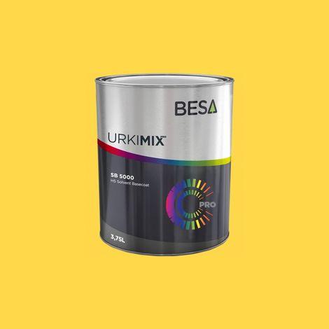 Pot de Peinture Polyuréthane / bi composant Pantone 114 U Brillant - 150 gr