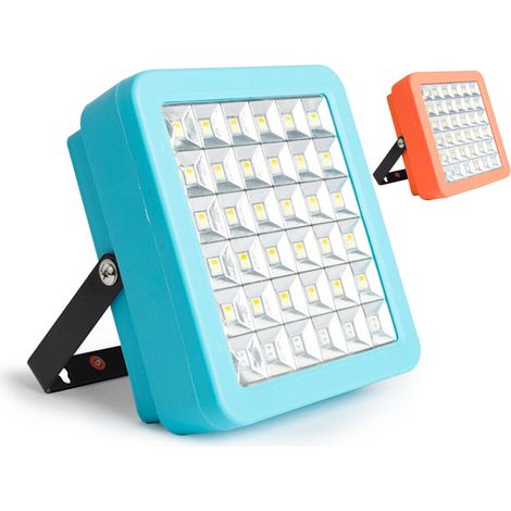 Faro energia solare LED con pannello 100W torcia da lavoro ricaricabile TA148 (1/4)