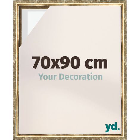 Your Decoration - Cadre flottant - Or Antique - Cadre en caisse américaine pour toile sur chassis - MDF - Lyon (1/5)