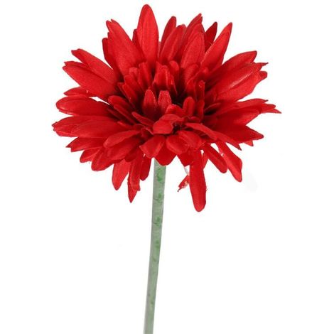 Gerbera decorativa rossa 55 cm - Fiore artificiale di alta qualità (1/3)