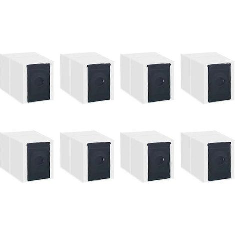 De remplacement Sac à poussière pour Proscenic S3 Ultenic FS1 Aspirateur Accessoires Trash Dust Bags 8PCS (1/5)