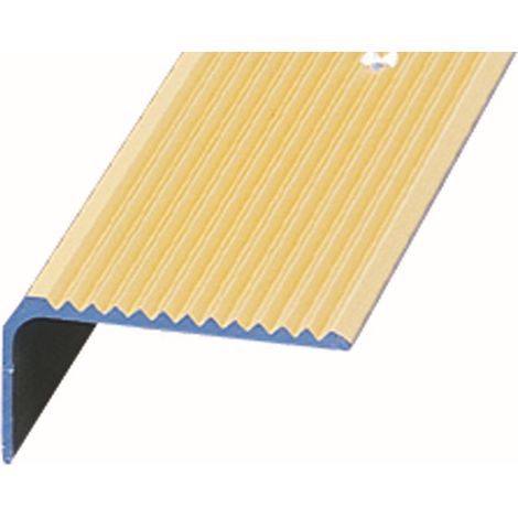 Winkelprofil Alu gebohrt gold 42/20 mm x 270cm