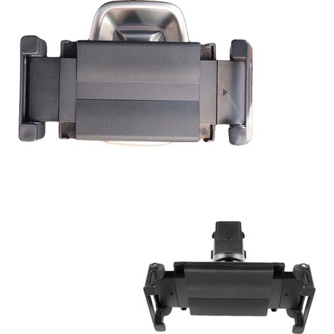 Supporto per tablet, design antivibrazione, regolabile in diverse angolazioni, 1 set (1/2)