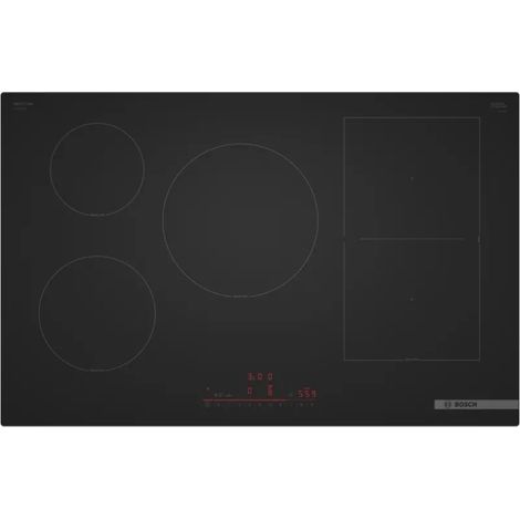 Dixedistribuzione Serie 6 PVW81CHB1E piano cottura Nero Da incasso 80 cm Piano cottura a induzione 5 Fornello (i)