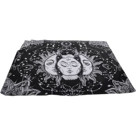Wandbehang aus Polyester im Bohème-Stil, dekorativer Wandteppich fürs Schlafzimmer, 150 x 200 cm (1/5)