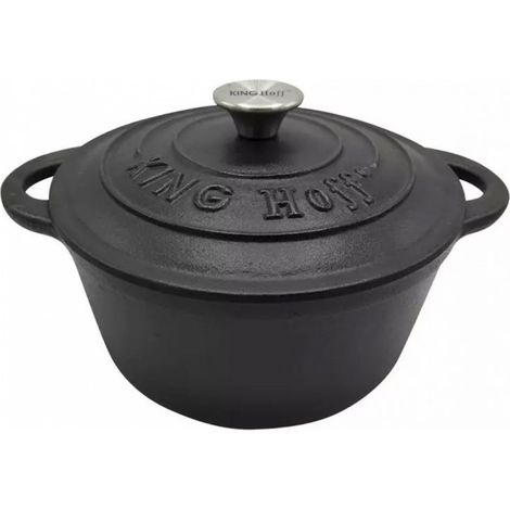 OLLA HIERRO FUNDIDO 22cm 2.4L KINGHOFF KH-1523 (1/3)