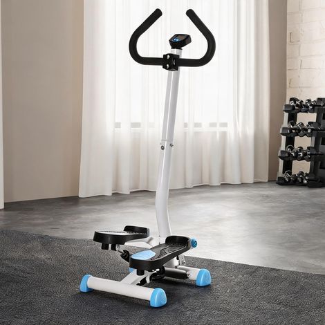 Stepper blanc en acier 55 x 44 x 108 cm (1/5)
