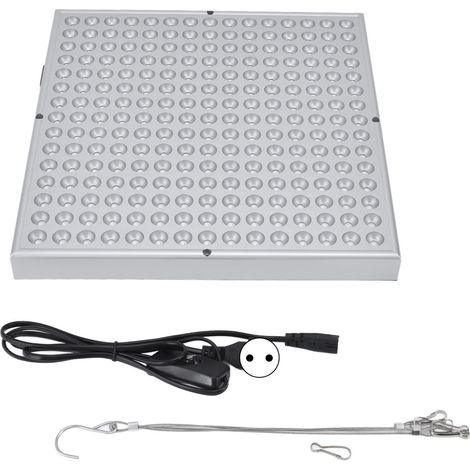 Panneau de Thérapie Par Lumière LED Rouge 45W 225LED Appareil de Thérapie Par Lumière Rouge 660nm et 850nm AC100‑240V