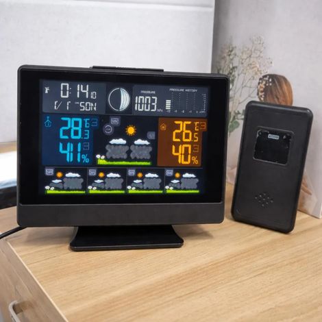 Station météo Forecast + - Noir (1/5)