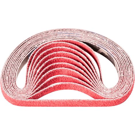 PFERD TOOLS Keramikkorn Schleifband BA 9x305 mm CO-COOL60 für Edelstahl-Schliff mit Bandschleifer 100 Stk (1/5)