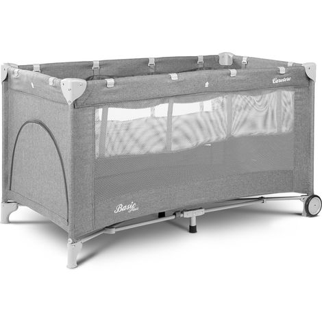 Lit de voyage Basic Plus gris (1/5)