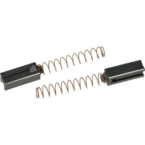 vhbw 2x Carbon Brush 5x6x16 mm compatible with Leister Hot Jet S hot-air blower,
