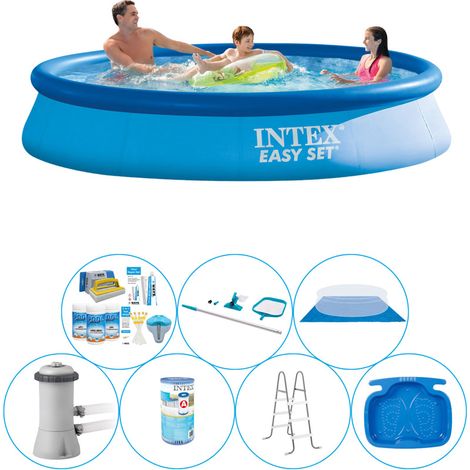 Intex Piscine Easy Set Ronde - 366x76 cm - 7-pièces S20931 (1/5)