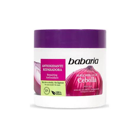 BABARIA CEBOLLA MASCARILLA CAPILAR SIN OLOR 400ML