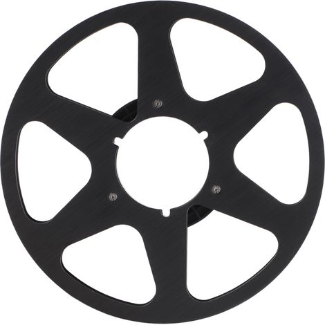 Bobine réceptrice ouverte de 10,5 pouces, 6 trous, en aluminium, vide, pour bandes de 1/4 pouce (1/5)
