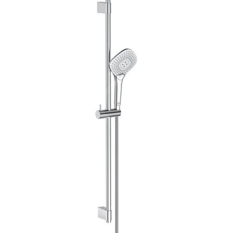Ideal Standard Colonne de douche Idealrain Evo Jet, 900mm, Douchette à main 3 fonctions Diamond d:134mm, Chrom, B1764AA (1/3)