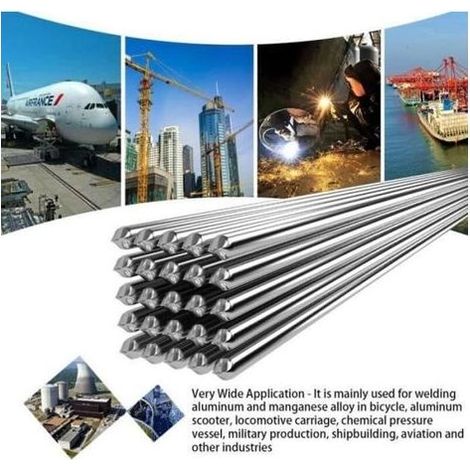 2500mm Baguette de Soudure Aluminium Basse Température Pas Besoin de Poudre à Souder 10PCS (1/4)