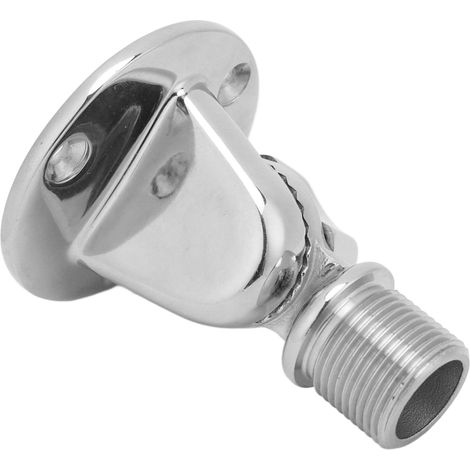Support de rail à cliquet 1 pouce, réglable, en acier inoxydable 316, à vis, antirouille et anti-oxydation, pour bateau ou yacht (1/5)