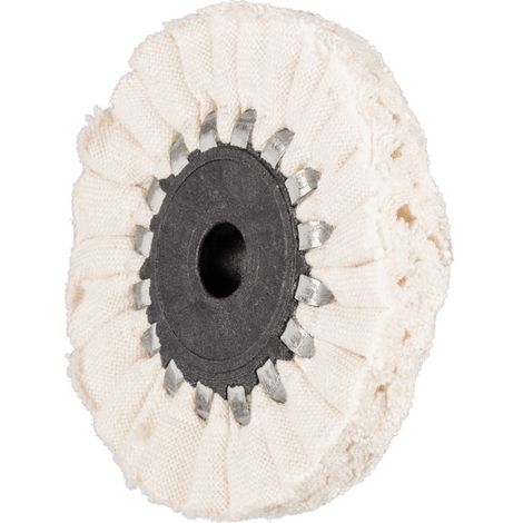 PFERD TOOLS Tuchring TR weich Ø 50x10mm Bohrung-Ø 6 mm für Hochglanzpolitur mit Polierpaste 5 Stk (1/5)