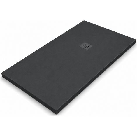 Duschwanne ARDESIA 100x100 cm Graphit Gitter Graphit (1/3)