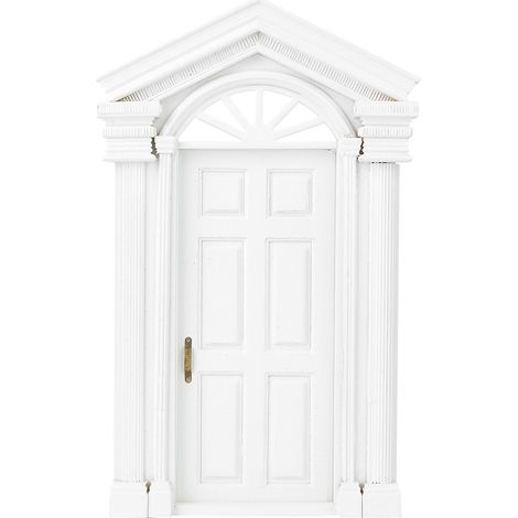 Meubles Miniatures en Bois pour Maison de Poupée 1:12 - Porte DIY Modélisme (1/5)