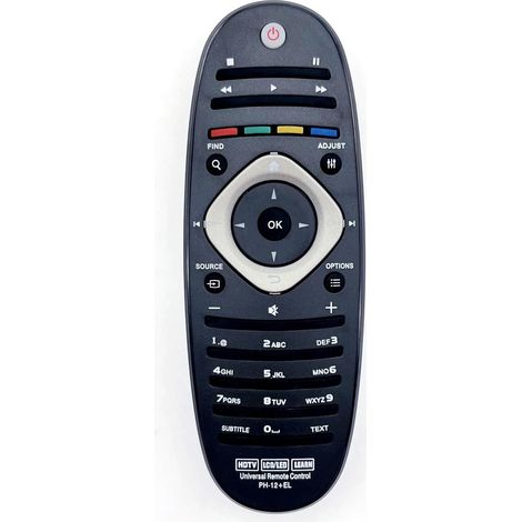 242254990301 Universal-Ersatzfernbedienung für Philips LED-Fernseher 26PFL3606H/12 32PFL3506H/12 32PFL5406H/12 42PFL3606H/12 47PFL4606H/12 22PFL3206H/12 32PFL6606K/02 40PFL5606H/12