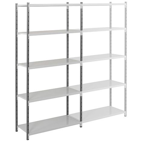 Scaffalatura 5 piani per archivi - Modulo di partenza: 2000x1250x300mm - RAYARCH/ED/2012300