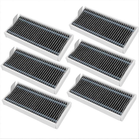 Lot de 6 filtres de rechange pour aspirateur robot Ecovacs Deebot X8pro Plus (1/5)