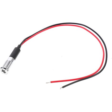 OUNONA Voyant Indicateur LED Filaire Étanche Métal Feu pour (1/5)