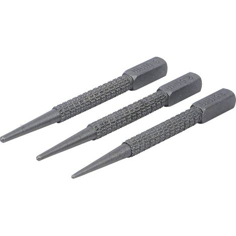 Jeu de Pointeaux 3 pcs - Acier, Précision et Durabilité - Pro - D-Work (1/5)