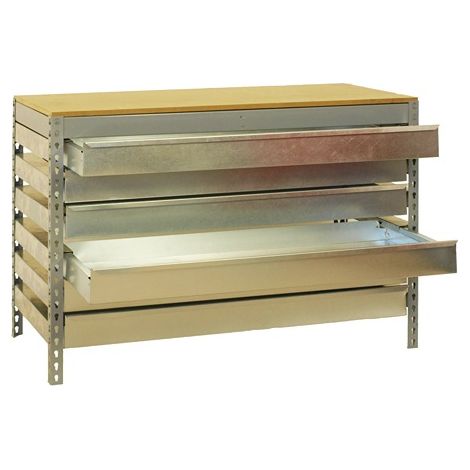 Simonrack SIMONWORK BT5 BOX6 établi de travail gris