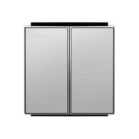Doppelschalter-Schlüssel STAHL INOX NIESSEN SKY 8511 AI