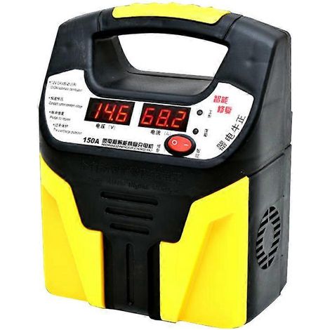 Chargeur de batterie 12V/24V résistant à l'usure pour voiture et moto, démarreur de secours à impulsions (1/5)