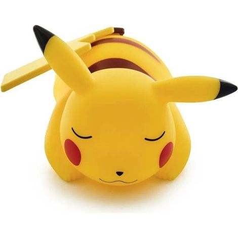 Pokémon 811360 Lampada LED Pikachu Sleeping 25 cm con Luce Fissa o Progressiva colore Giallo (1/2)