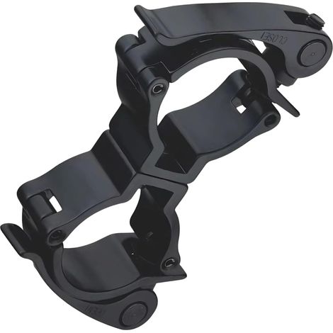 Pince de fixation professionnelle en aluminium pour luminaire de 25 à 30 mm de diamètre pour des configurations rapides, tenue sécurisée, équipement de scène, pince professionnelle (1/5)