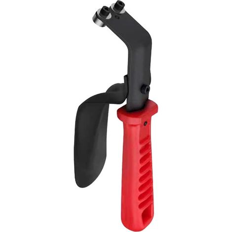 Entgratwerkzeug – Ergonomisches Werkzeug zur Blechbearbeitung, tragbares und verschleißfestes Entgratwerkzeug, rotes Entgratwerkzeug für Heim und Industrie. (1/5)
