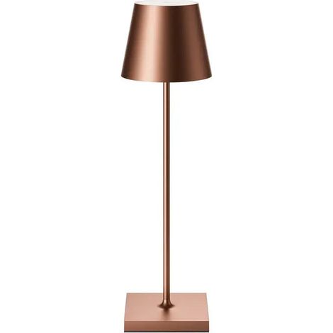 [GEBRAUCHT] B-Ware Sigor Tischleuchte Akkulampe Led Nuindie Usb C Bronze Dimmbar Ip54 Leuchte 38 Cm