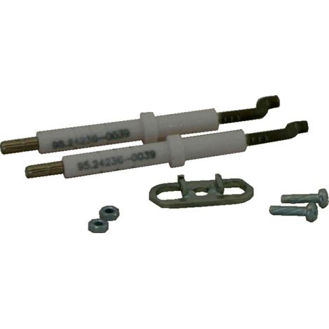 Wolf Juego de electrodos de encendido para RE 1.0-1.1 LN, 8903481