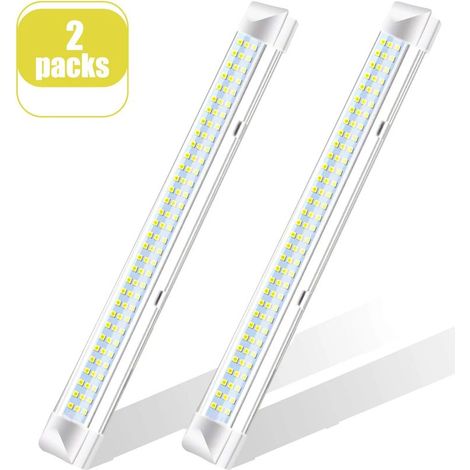 Réglette LED 108 ampoules 12V DC – Flux lumineux 900 lm – Dimensions 34.5 x 3 x 3.5 cm – Éclairage intérieur pour camping-car, voiture, cuisine - 700LM (1/5)