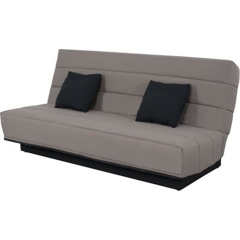 Banquette Clic clac MELISSA 120 x 190, taupe marine