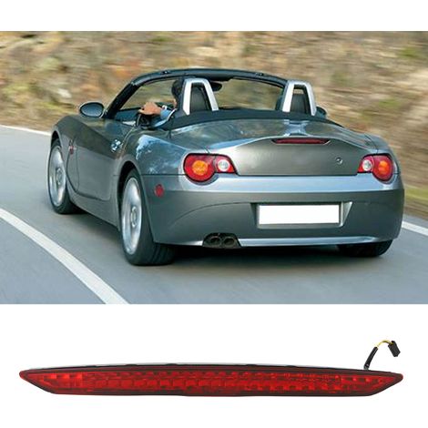 Feu Stop Supérieur LED Rouge pour BMW Z4 E85, Feu de Frein Arrière Haut, Lampe de Stop Compatible 63256917378, Remplacement Direct