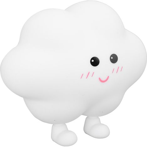 Veilleuse silicone pour bébé USB forme cartoon lampe de chevet anti-éblouissement aimantée murale déco chambre fille garçon (1/5)