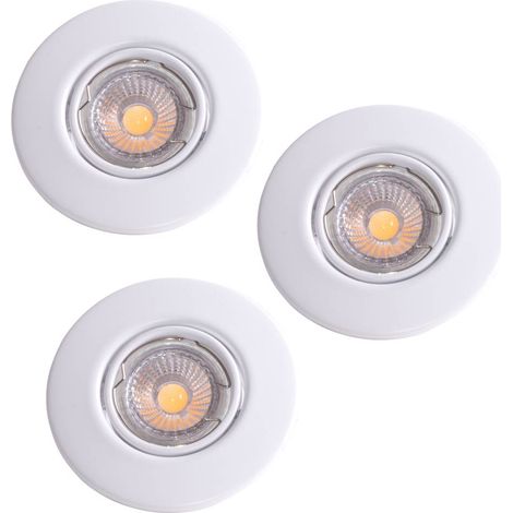 3er Set LED Einbau Strahler Leuchten Decken Lampen Spot beweglich  Tween Light 78704