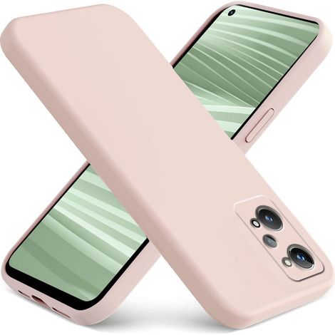 Funda para Realme GT 2 5G / GT Neo 2 / GT Neo 3T, Silicona Lite, Rosa (1/4)