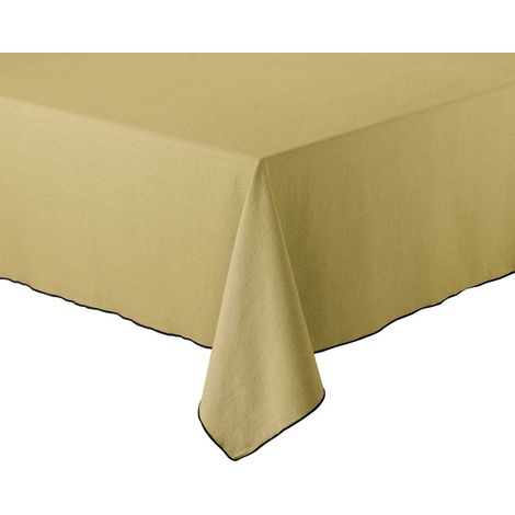 Nappe Rectangulaire Kaki Grace Protection élégante & Style Naturel Pour Grande Table - Winkler (1/4)